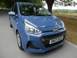 Blue Used 2017 Hyundai i10 SE Hatchback | £3,990 (Fair price)