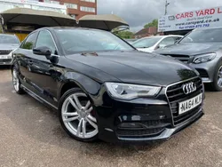 Black Used 2014 Audi A3 S-Line Sedan | £8,199 (A bit pricey)