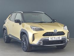 Yellow Used 2021 Toyota Yaris Hybrid Estate | £18,998 (Fair price)