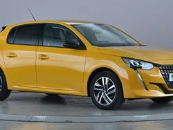 Yellow Used 2022 Peugeot 208 Allure Premium Hatchback | £12,549 (Fair price)