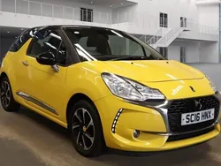 Yellow Used 2016 DS Automobiles DS3 Elegance Hatchback | £4,499 (Fair price)