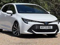 White Used 2022 Toyota Corolla Design Hatchback | £18,880 (Fair price)