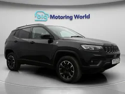 Black Used 2022 Jeep Compass Trailhawk SUV | £15,900 (Fair price)