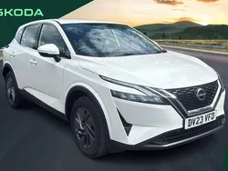 White Used 2023 Nissan Qashqai Acenta Premium SUV | £17,403 (Super price)