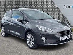 Grey Used 2017 Ford Fiesta Titanium Hatchback | £9,990 (Fair price)