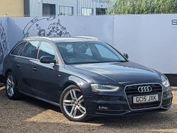 Blue Used 2015 Audi A4 S-Line Estate | £6,995 (Good price)