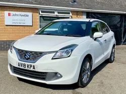 White Used 2018 Suzuki Baleno SZ5 Hatchback | £8,399 (Fair price)