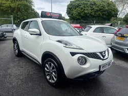 White Used 2017 Nissan Juke Tekna SUV | £10,595 (Fair price)