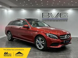 Red Used 2016 Mercedes C350e Premium Plus Estate | £11,494 (Fair price)