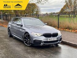 Blue Used 2020 BMW 520 M Sport Estate | £18,995 (Good price)