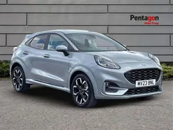 Silver Used 2023 Ford Puma ST-Line X SUV | £20,431 (Fair price)