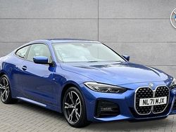 Blue Used 2021 BMW 420 M Sport Coupe | £27,967 (Expensive)