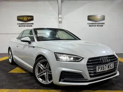 White Used 2017 Audi A5 Cabriolet S-Line Cabriolet | £12,850 (Fair price)