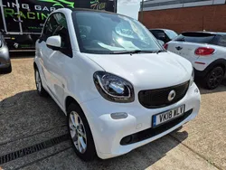 White Used 2018 Smart ForTwo Coupé Passion Coupe | £8,995 (Fair price)