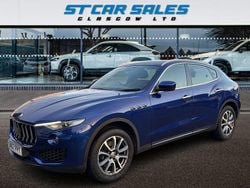 Blue Used 2017 Maserati Levante SUV | £20,900 (Fair price)