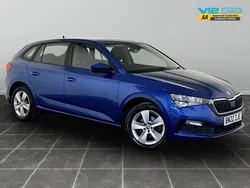 Blue Used 2022 Skoda Scala SE Hatchback | £7,995 (Fair price)