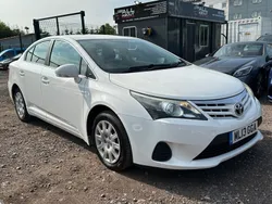 White Used 2013 Toyota Avensis Active Sedan | £2,500