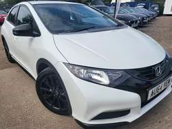 White Used 2014 Honda Civic Black Edition Hatchback | £5,995 (Fair price)