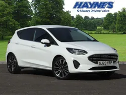 White Used 2023 Ford Fiesta Titanium X Hatchback | £13,000 (Good price)