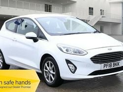 White Used 2018 Ford Fiesta Zetec Hatchback | £5,495 (Good price)