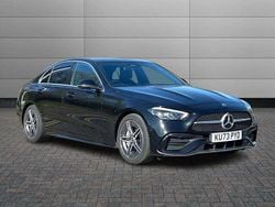 Black Used 2024 Mercedes C200 AMG line Sedan | £28,795 (Fair price)
