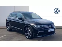 Black Used 2022 VW Tiguan R-line SUV | £25,995 (Good price)
