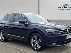 Blue Used 2017 VW Tiguan SEL SUV | £13,500 (Fair price)