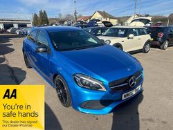 Blue Used 2017 Mercedes A200 AMG Line Premium Hatchback | £12,995 (Fair price)