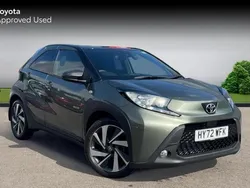 Cardamon green bitone Used 2022 Toyota Aygo Hatchback | £12,971 (Fair price)