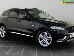 Black Used 2017 Jaguar F-Pace Supercharged SUV | £22,495 (Good price)