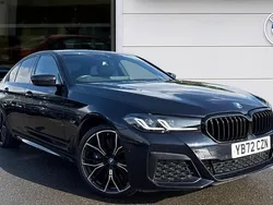 Black Used 2022 BMW 545e M Sport | £33,311 (Fair price)
