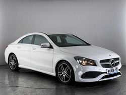 White Used 2018 Mercedes CLA180 AMG line Sedan | £16,500 (Fair price)