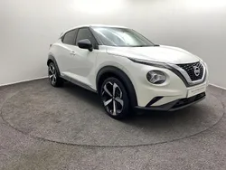 Storm white Used 2021 Nissan Juke Tekna SUV | £14,990 (Fair price)