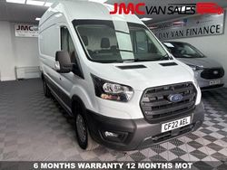 White Used 2022 Ford Transit Van | £14,995 (Fair price)