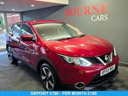 Red Used 2016 Nissan Qashqai N-TEC SUV | £7,495 (Good price)