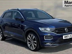 Blue Used 2019 VW T-Roc R-line SUV | £16,999 (Good price)