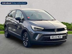 Grey Used 2022 Vauxhall Crossland Design Edition SUV | £10,168 (Fair price)