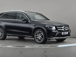 Black Used 2018 Mercedes GLC250 AMG line SUV | £18,498 (Good price)