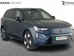 Denim blue Used 2025 Volvo EX90 Performance SUV | £83,990 (Fair price)