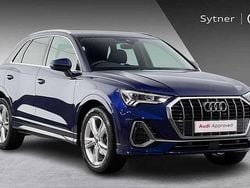 Blue Used 2022 Audi Q3 S-Line SUV | £25,750 (Fair price)