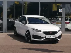 White Used 2024 Cupra Leon Hatchback | £20,998 (Fair price)