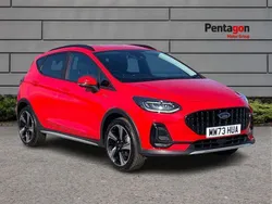 Race red standard colour Used 2023 Ford Fiesta Active Hatchback | £15,051 (Fair price)