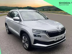 Brilliant silver metallic Used 2023 Skoda Karoq SE Drive SUV | £20,495 (Fair price)