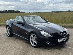 Black Used 2009 Mercedes SLK200 Cabriolet | £3,495 (Good price)