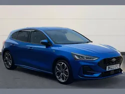 Blue Used 2023 Ford Focus ST-Line X Hatchback | £16,088 (Fair price)