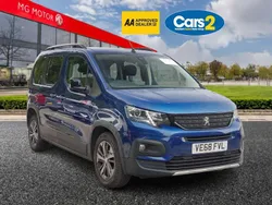 Blue Used 2019 Peugeot Rifter GT-line MPV | £13,595 (Super price)