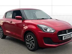 Red Used 2021 Suzuki Swift SZ-L Hatchback | £10,369 (Fair price)