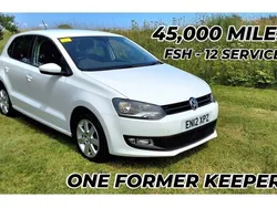 White Used 2012 VW Polo Match Hatchback | £7,495 (A bit pricey)