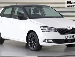 Candy white Used 2021 Skoda Fabia Colour Edition Hatchback | £13,936 (Fair price)