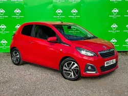 Red Used 2016 Peugeot 108 Allure Hatchback | £3,999 (Fair price)